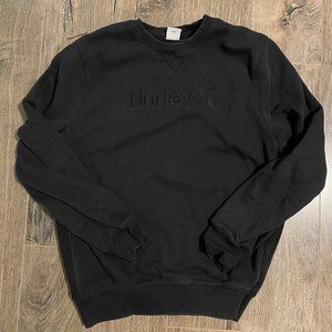 Hurley Black Crewneck (Size M)